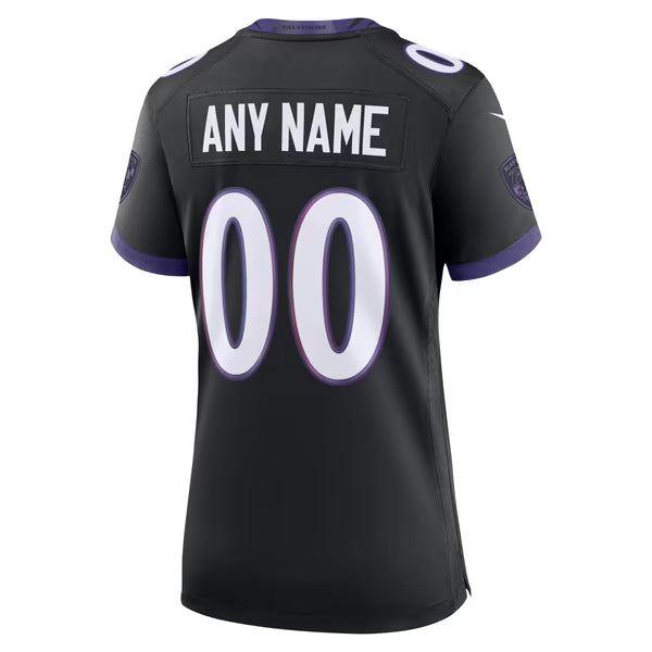Nike Baltimore Ravens Women's Alternate Custom Game Jersey