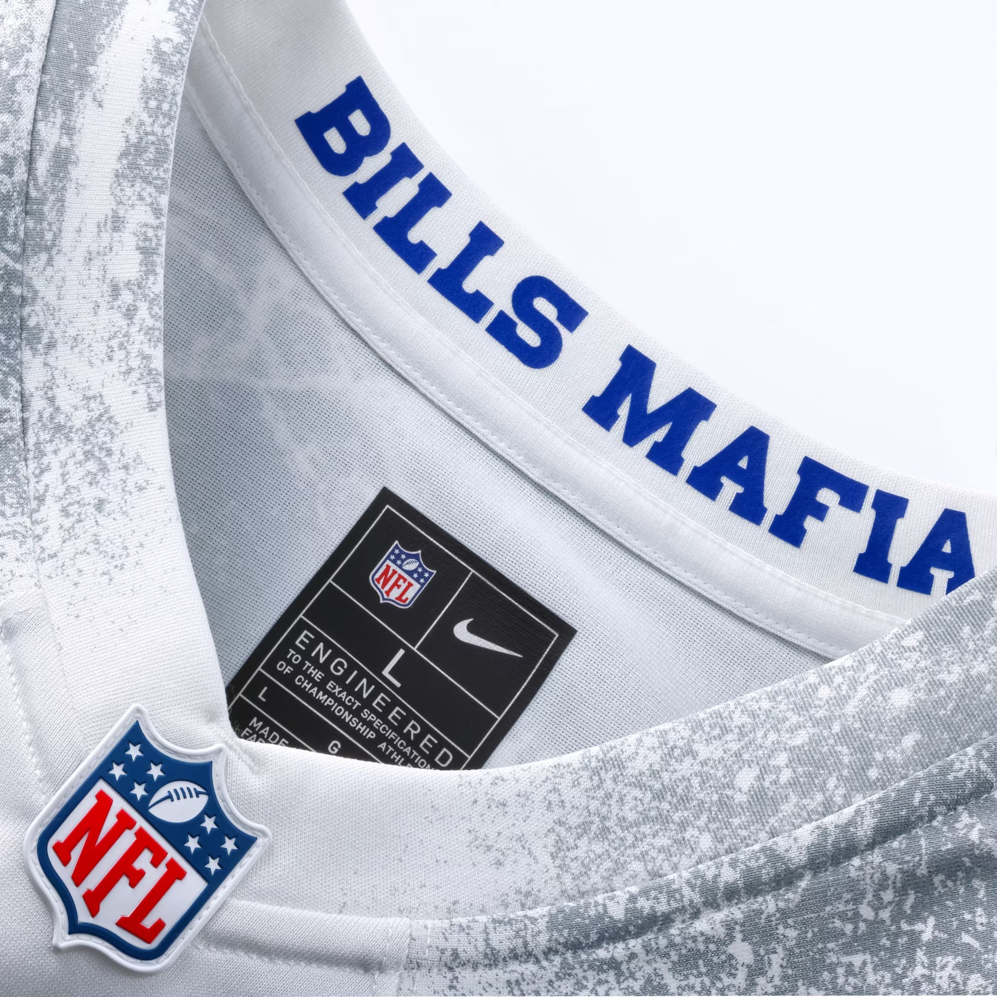 Nike Buffalo Bills Rivalries Collection Custom Game Jersey