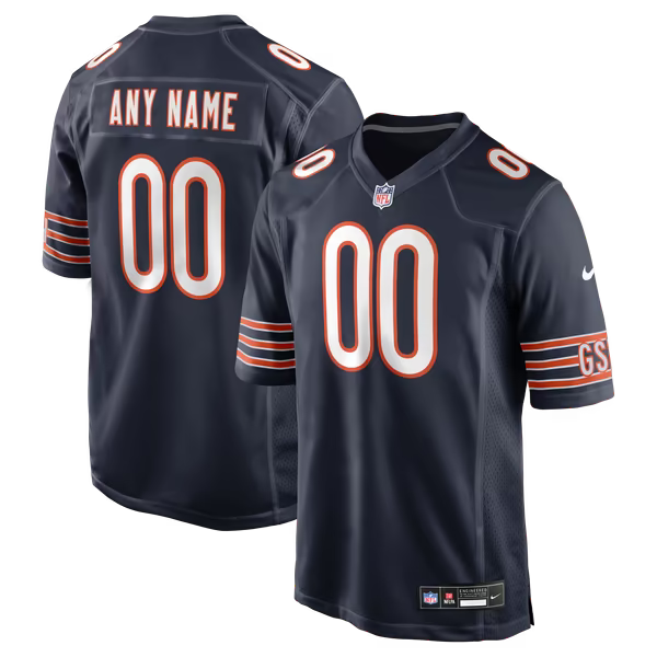 Nike Chicago Bears Custom Game Jersey