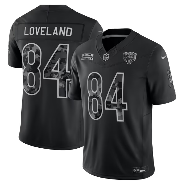 Nike Colston Loveland Chicago Bears 2026 Salute to Service Limited Jersey