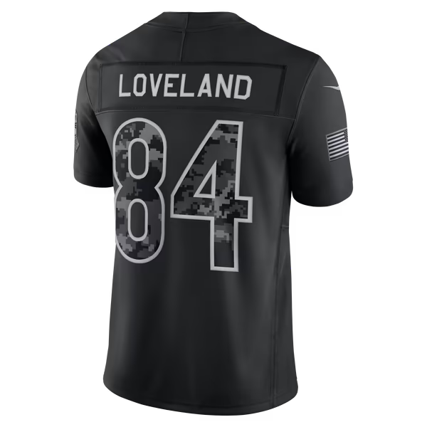 Nike Colston Loveland Chicago Bears 2026 Salute to Service Limited Jersey