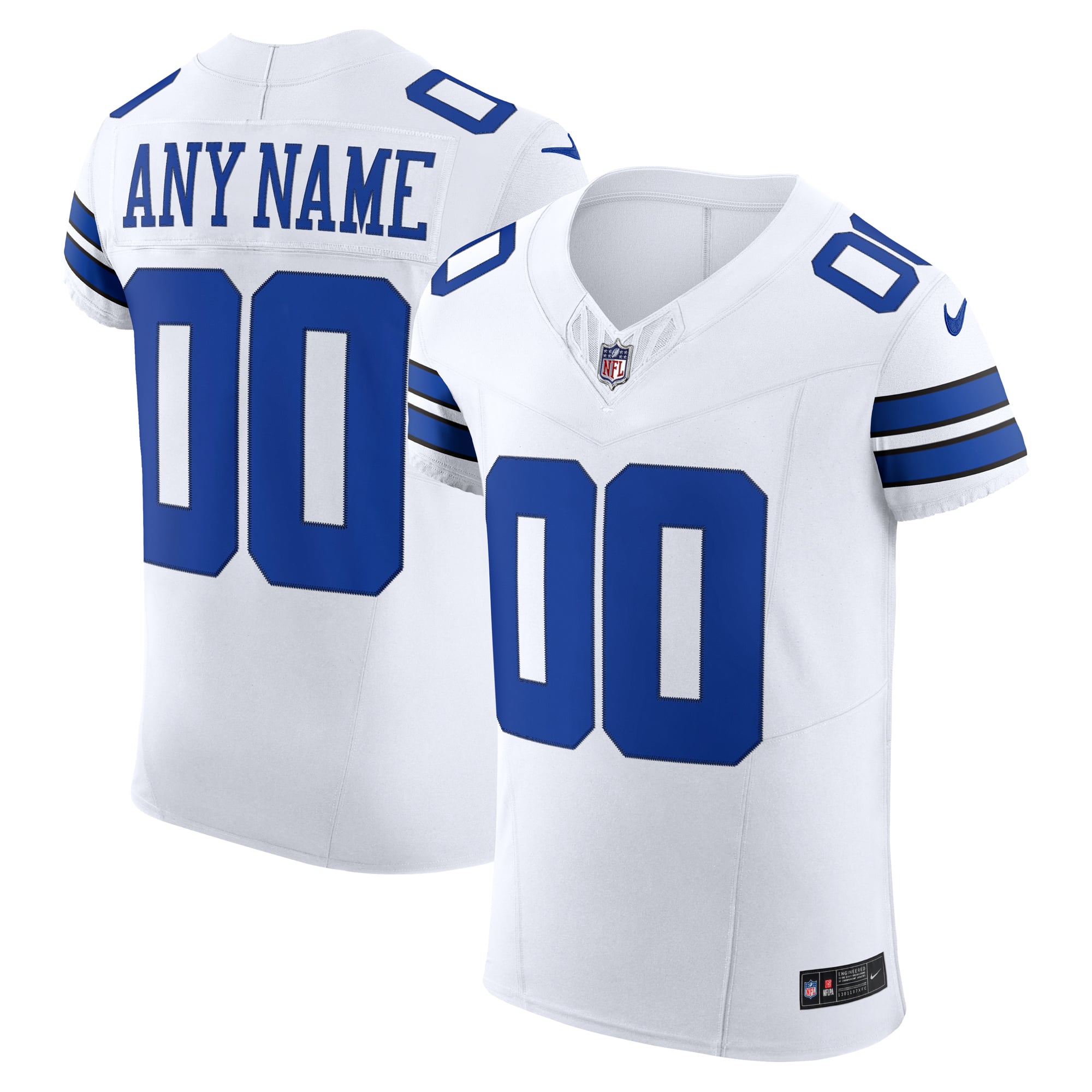 Nike Dallas Cowboys Vapor F.U.S.E. Elite Custom Jersey