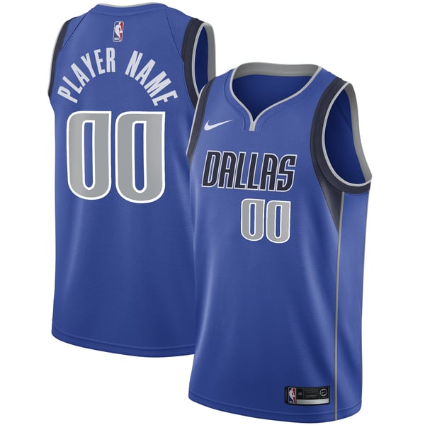 Nike Dallas Mavericks Icon Edition Swingman Custom Jersey