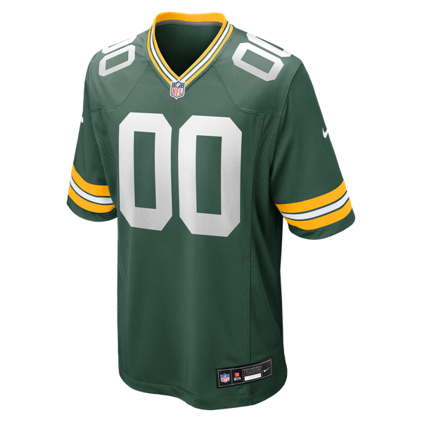 Nike Green Bay Packers Custom Game Jersey