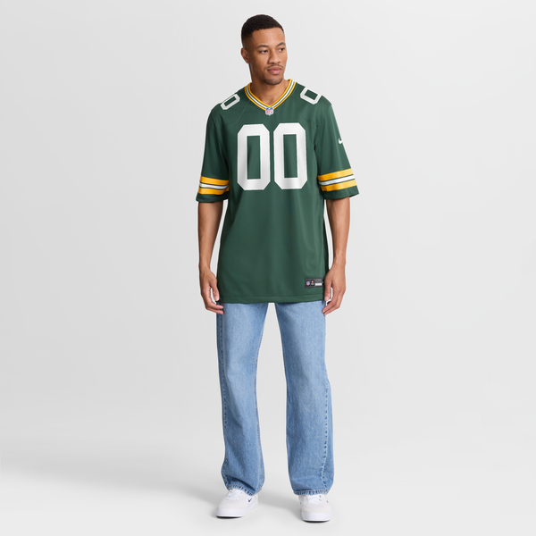 Nike Green Bay Packers Custom Game Jersey