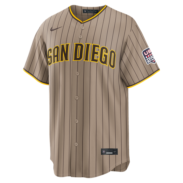 Nike Manny Machado San Diego Padres USA 250 Stadium Jersey