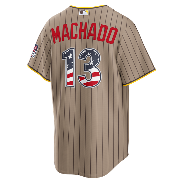 Nike Manny Machado San Diego Padres USA 250 Stadium Jersey
