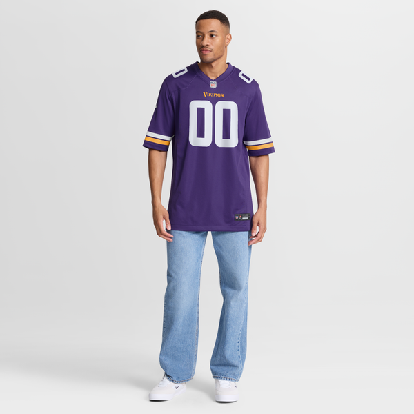 Nike Minnesota Vikings Purple Custom Game Jersey