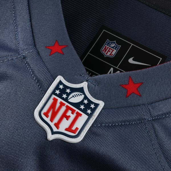 Nike New England Patriots Women's Rivalries Custom Game Jersey Blue