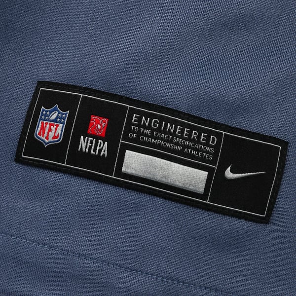 Nike New England Patriots Women's Rivalries Custom Game Jersey Blue