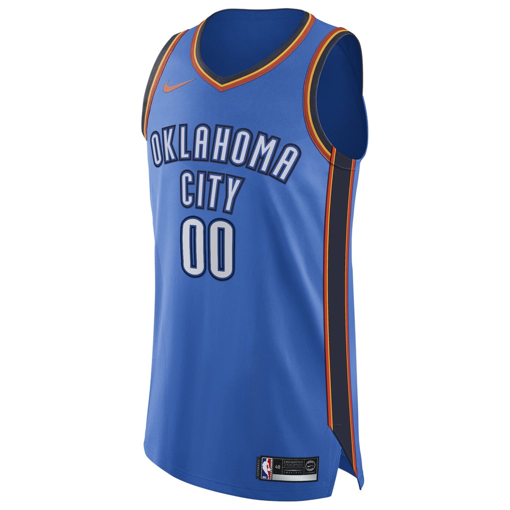Nike Oklahoma City Thunder Icon Edition Authentic Custom Jersey