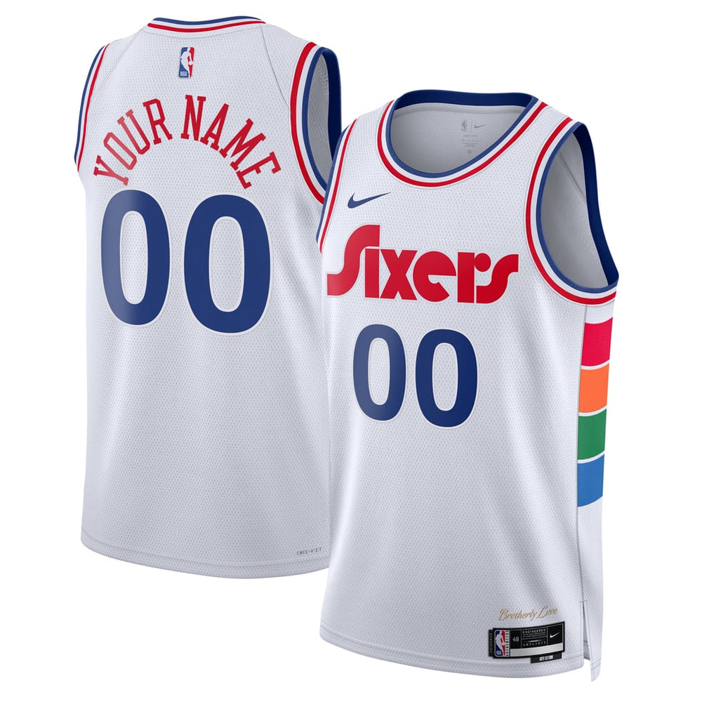 Nike Philadelphia 76ers 2024/25 City Edition Custom Swingman Jersey