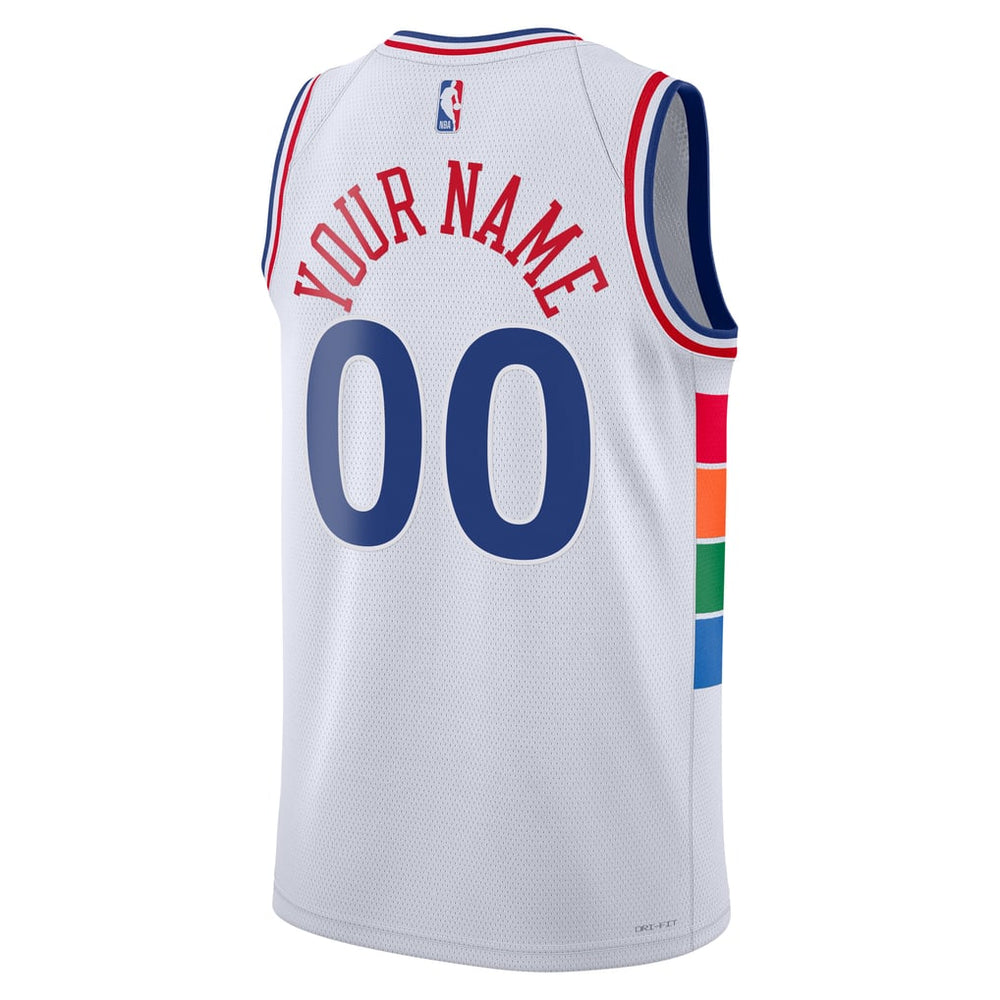 Nike Philadelphia 76ers 2024/25 City Edition Custom Swingman Jersey