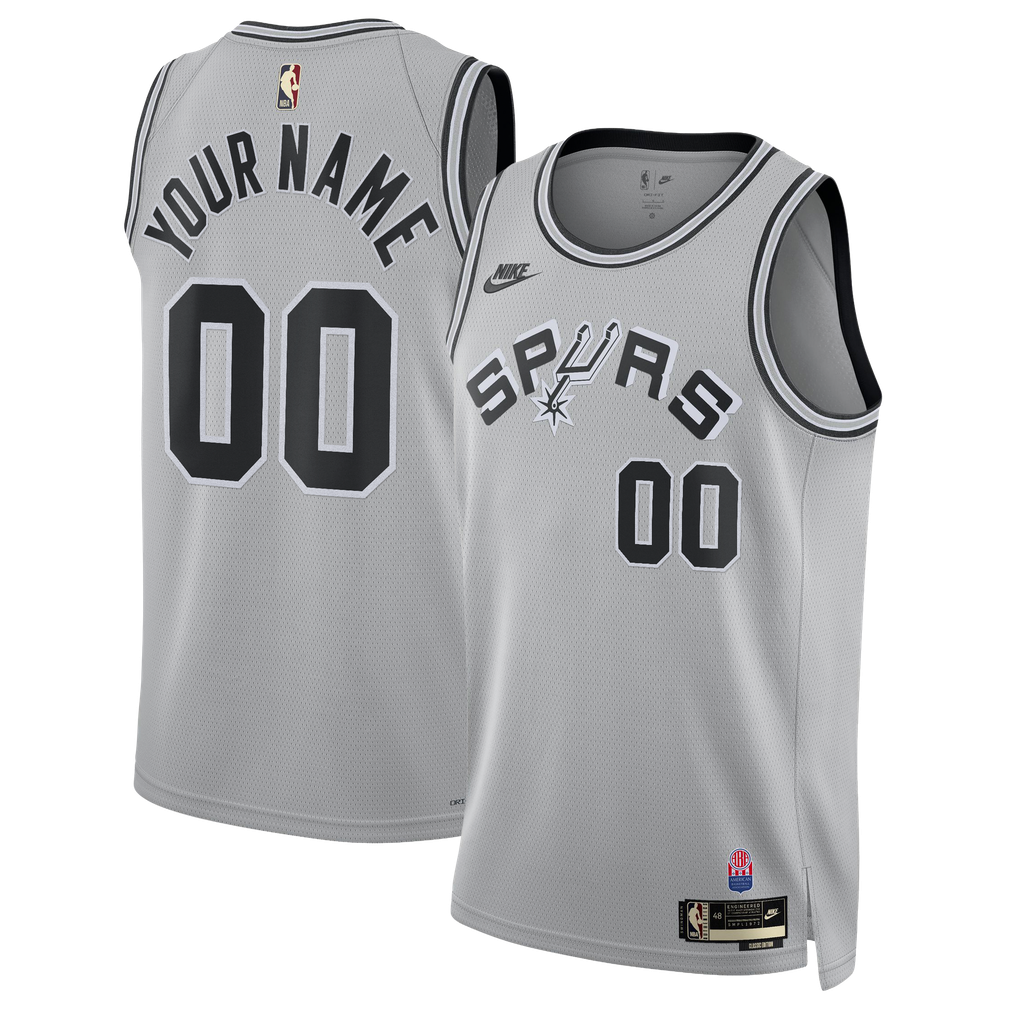 Nike San Antonio Spurs Classic Edition Custom Swingman Jersey