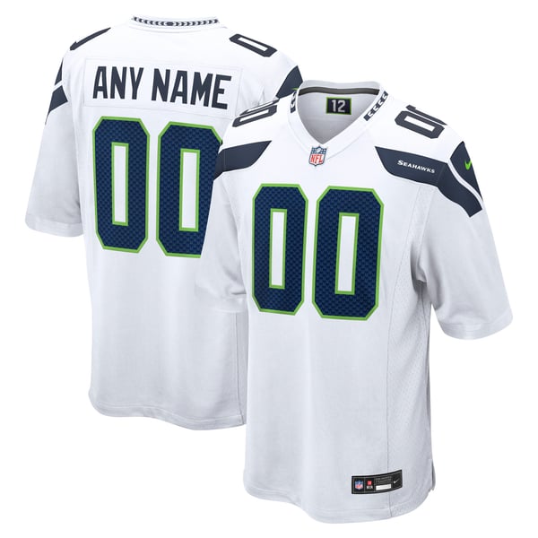 Nike Seattle Seahawks Custom Game Jersey