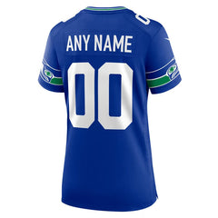 Nike Seattle Seahawks Women's Throwback Custom Jersey