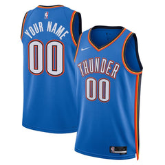 Nike Oklahoma City Thunder Unisex Icon Edition Custom Jersey