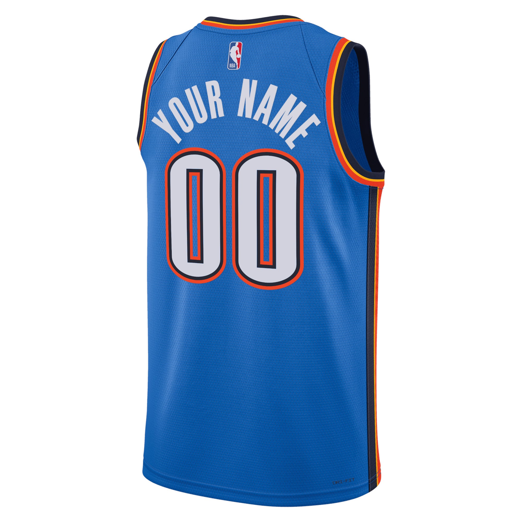 Nike Oklahoma City Thunder Unisex Icon Edition Custom Jersey