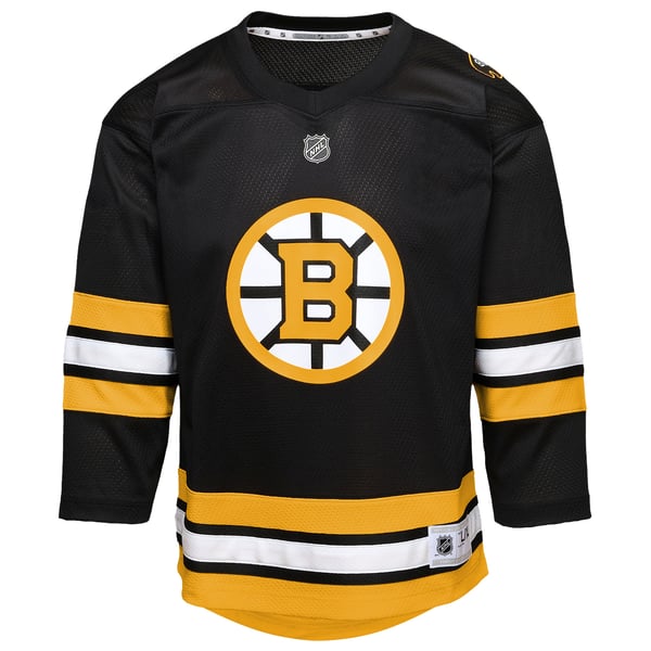 Outerstuff Boston Bruins Youth Home Custom Replica Jersey