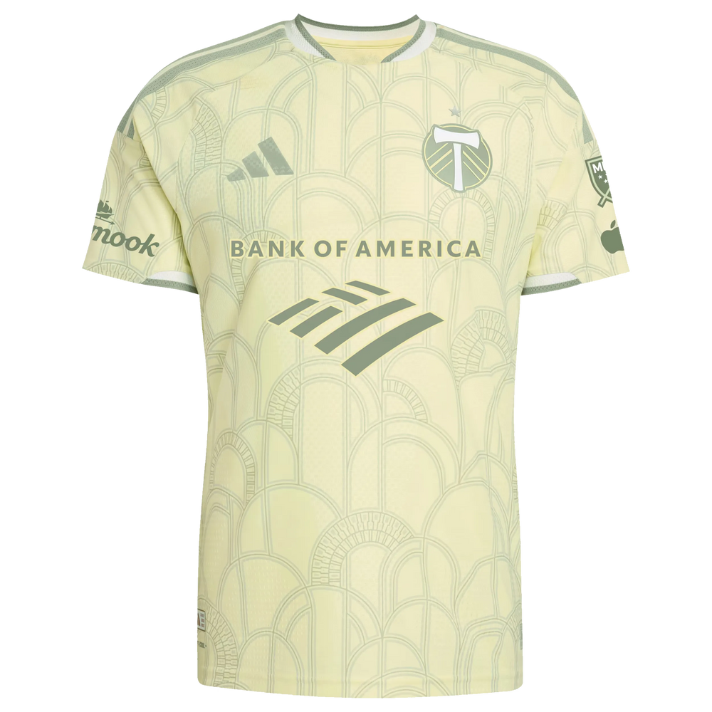Portland Timbers Yellow Civic Stadium Kit Custom Jersey
