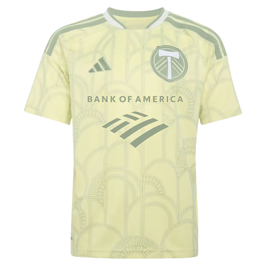 Portland Timbers Yellow Youth Jersey (Kristoffer Velde)