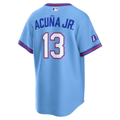 Powder Blue Atlanta Braves City Connect Jersey (Ronald Acuña Jr.)