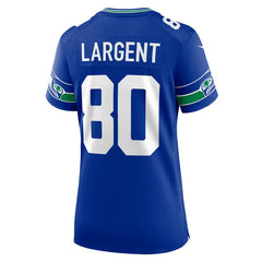 Nike Steve Largent Seattle Seahawks Women's Throwback Game Jersey