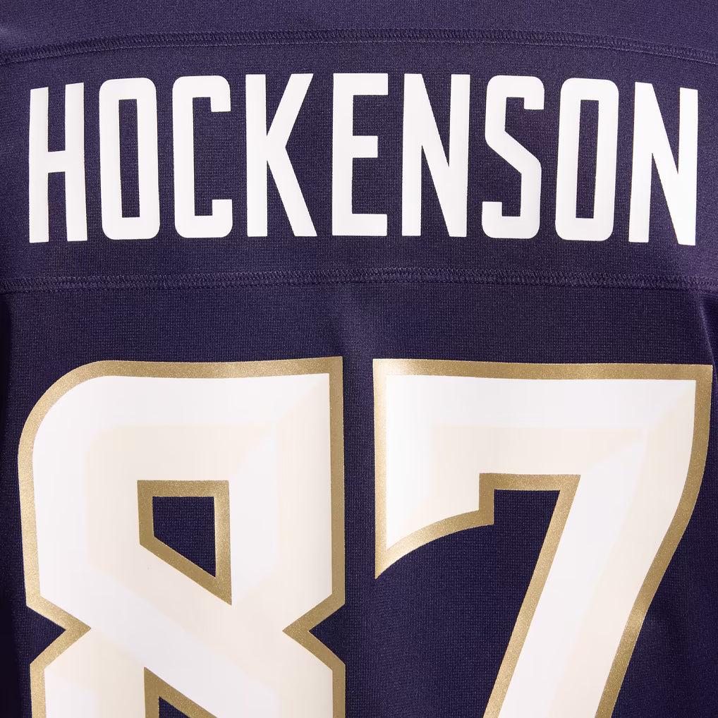 Nike T.J. Hockenson Minnesota Vikings 2026 Rivalries Game Jersey