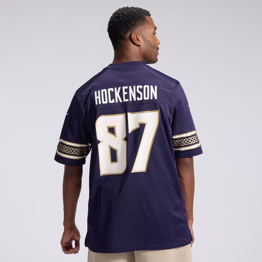 Nike T.J. Hockenson Minnesota Vikings 2026 Rivalries Game Jersey