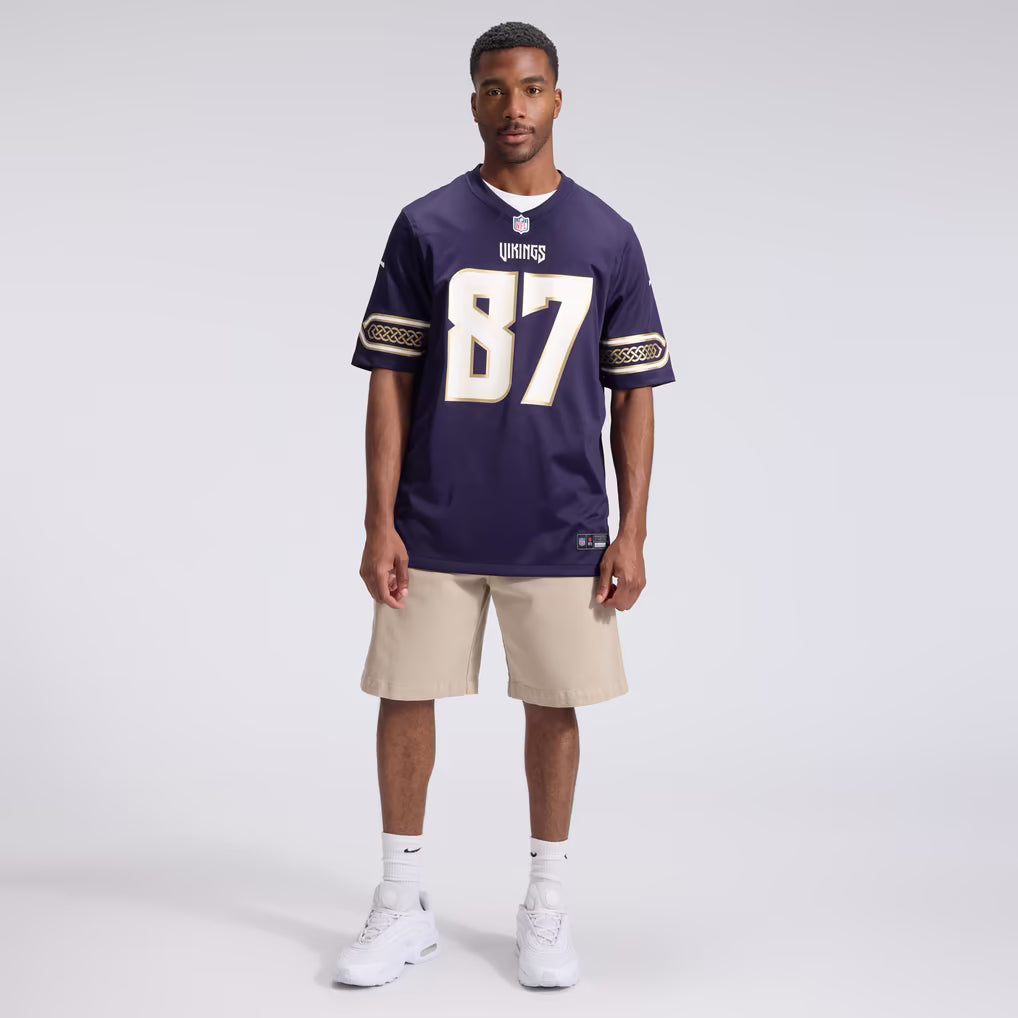 Nike T.J. Hockenson Minnesota Vikings 2026 Rivalries Game Jersey