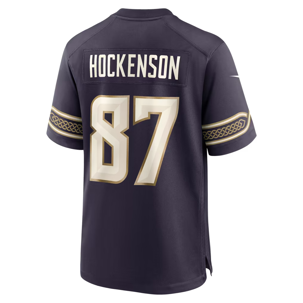 Nike T.J. Hockenson Minnesota Vikings 2026 Rivalries Game Jersey