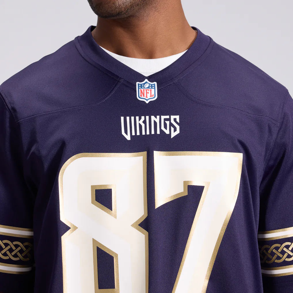 Nike T.J. Hockenson Minnesota Vikings 2026 Rivalries Game Jersey