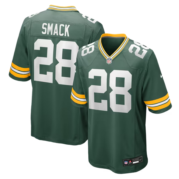 Nike Green Bay Packers Trey Smack Game Jersey