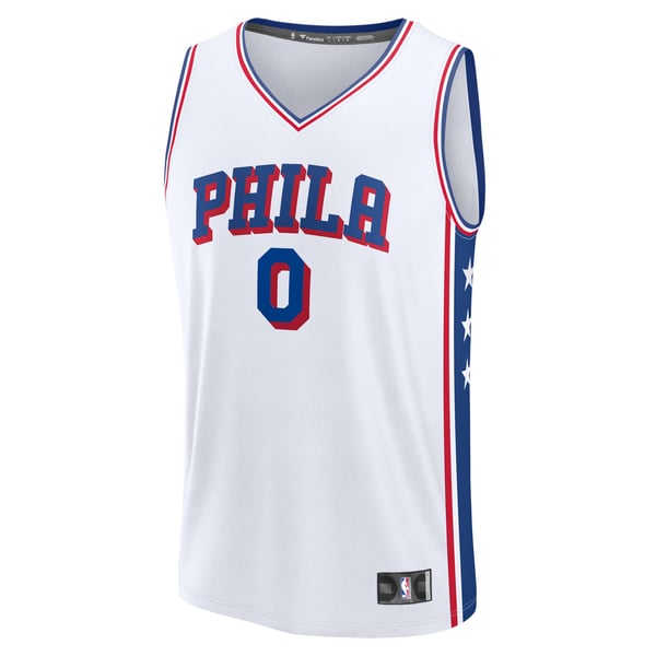 Tyrese Maxey Philadelphia 76ers Association Edition Replica Jersey