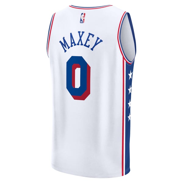 Tyrese Maxey Philadelphia 76ers Association Edition Replica Jersey