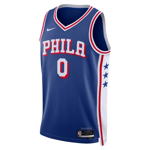 Nike Philadelphia 76ers Tyrese Maxey Unisex Swingman Jersey