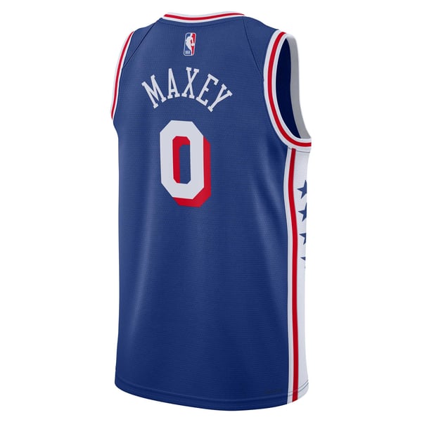 Nike Philadelphia 76ers Tyrese Maxey Unisex Swingman Jersey