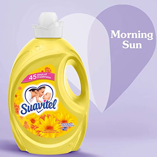 Suavitel Liquid Fabric Softener, Morning Sun, 120 oz