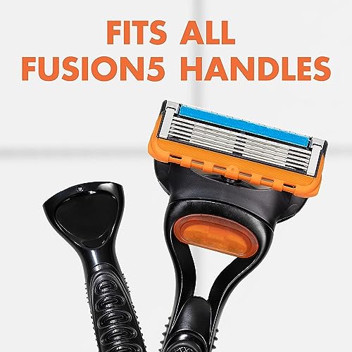 Gillette Fusion5 Power Razor Blade Refills, 8 Count, Lubrastrip for a More Comfortable Shave,Gillette Fusion 5 Blades Refills, Gillette Razors for Men, Gillette Fusion 5, Razor Blades for Men